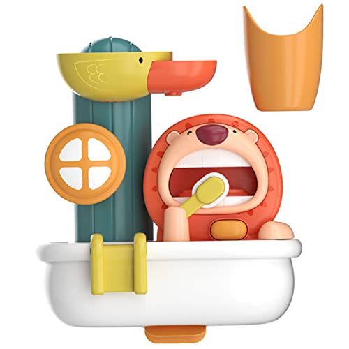 VICASKY Badespielzeug Glattes Cartoon-Tier-Design Für Kinder Badezeit Badebewässerungsspielzeug von VICASKY