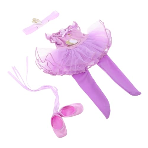 VICASKY 1 Set Ballett-tanzkleid Für 14-Zoll-Puppen: Ballerina-Tutu-Outfit Mit Stirnband Und Schuhen Zum Spielen Mit Der Puppe – Ballerina-tanzbekleidungsset – Puppenzubehör VICASKY 1 Set Ballett-tanzkleid Für 14-Zoll-Puppen: Ballerina-Tutu-Outfit Mit Stirnband Und Schuhen Zum Spielen Mit Der Puppe – Ballerina-tanzbekleidungsset – Puppenzubehör von VICASKY