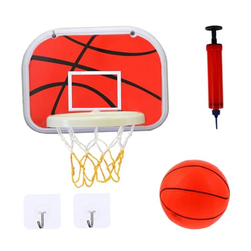 VICASKY 1 Set Basketballkorb Für Jungen Und Mädchen Zur Wandmontage Basketballspielzeug Sicheres Material Lustiges Übungsgeschenk Für Kindertage Geburtstage Zufällige Farbe von VICASKY