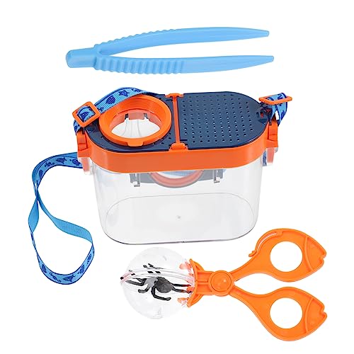 VICASKY 1 Set Box Insektenlupe Outdoor Für Kit Zoo Raupe Beobachtungsbehälter Outdoor Erkundungswerkzeug Kindergeburtstag Acryl von VICASKY