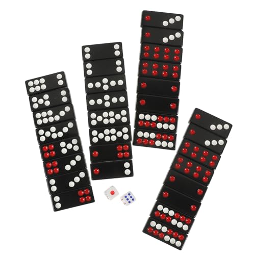 VICASKY Chinesisches Paigow-Set Melamin-spielsteine Brettspiel Im Chinesischen Stil Ideal Für Partys von VICASKY