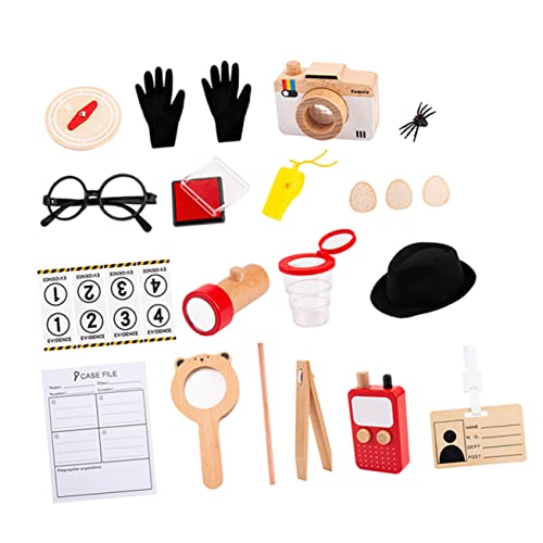 VICASKY 1 Set Detektiv Cosplay Detektivwerkzeuge Detektivwerkzeuge Für Kleinkinder Rollenspielspielzeug Für Performance Set Detektivhut Kleinkinderspielzeug Cosplay Set VICASKY 1 Set Detektiv Cosplay Detektivwerkzeuge Detektivwerkzeuge Für Kleinkinder Rollenspielspielzeug Für Performance Set Detektivhut Kleinkinderspielzeug Cosplay Set von VICASKY