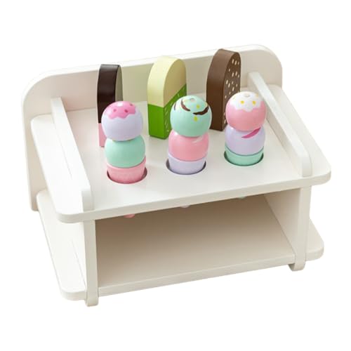 VICASKY Eistüte Aus Holz Spielzeug Für Jungen Und Mädchen Eismaschine Nachahmung Von Künstlichem Für Geschäft Und Heimdekoration VICASKY Eistüte Aus Holz Spielzeug Für Jungen Und Mädchen Eismaschine Nachahmung Von Künstlichem Für Geschäft Und Heimdekoration von VICASKY