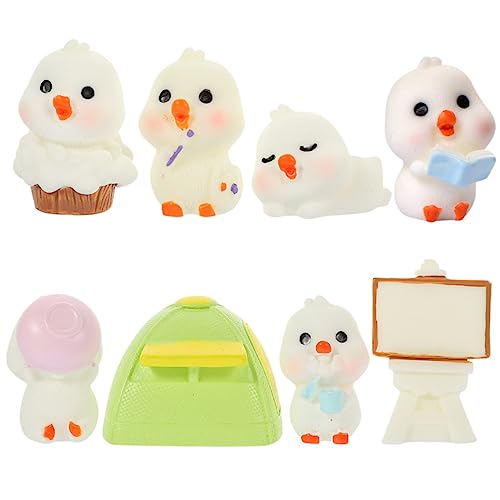 VICASKY 8 Stücke Mini Figuren Set Garten Miniaturen Statue Simulierte Modell für Landschaft Dekoration VICASKY 8 Stücke Mini Figuren Set Garten Miniaturen Statue Simulierte Modell für Landschaft Dekoration von VICASKY