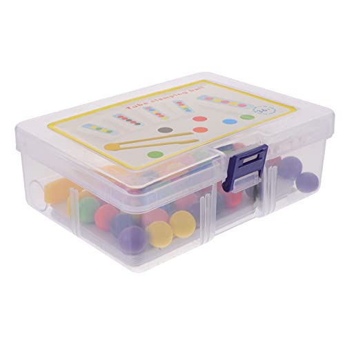 VICASKY Spielzeug Für Kleinkinder 1 Set Lernspielzeug Mit Perlen Und Reagenzglas Feinmotorik-Spielzeug Für Die Handkoordination Von Kindern von VICASKY
