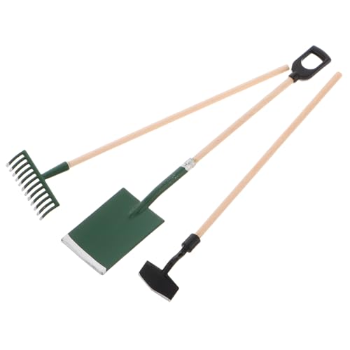 VICASKY 1 Set Farmwerkzeuge Modell Puppenhaus Gartenwerkzeug Bonsai Rechen Hofrechen Puppenhauswerkzeuge Gartenbedarf Puppenhaus Bauernhof Gartenzubehör Puppenhaus Bauernhofzubehör Metall VICASKY 1 Set Farmwerkzeuge Modell Puppenhaus Gartenwerkzeug Bonsai Rechen Hofrechen Puppenhauswerkzeuge Gartenbedarf Puppenhaus Bauernhof Gartenzubehör Puppenhaus Bauernhofzubehör Metall von VICASKY