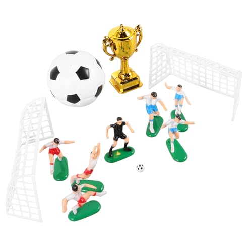 VICASKY 1 Set Geburtstagsparty-kuchenaufsatz, Dekoration, Mini-fußballspielerfiguren, Trophäenaufsatz Für Sport-themenfeiern, Fußball-themenaufsatz VICASKY 1 Set Geburtstagsparty-kuchenaufsatz, Dekoration, Mini-fußballspielerfiguren, Trophäenaufsatz Für Sport-themenfeiern, Fußball-themenaufsatz von VICASKY