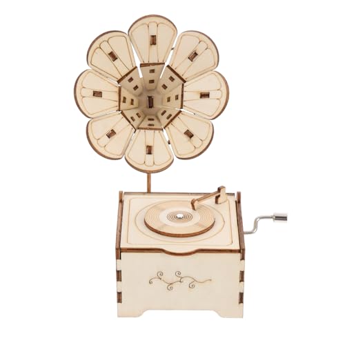 VICASKY 1 Set Grammophon Spieluhr Musik Puzzles Retro Musikspielzeug Montage Handgefertigtes Montage Musikspielzeug Legierung VICASKY 1 Set Grammophon Spieluhr Musik Puzzles Retro Musikspielzeug Montage Handgefertigtes Montage Musikspielzeug Legierung von VICASKY