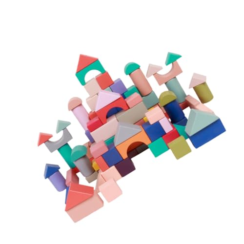 VICASKY 1 Set Holzblock Baustein Kleinkindspielzeug DIY Kit Lernspielzeug Pädagogisches Bauspielzeug Stapelspielzeug Kinderspielzeug Stapelblöcke Bunt VICASKY 1 Set Holzblock Baustein Kleinkindspielzeug DIY Kit Lernspielzeug Pädagogisches Bauspielzeug Stapelspielzeug Kinderspielzeug Stapelblöcke Bunt von VICASKY