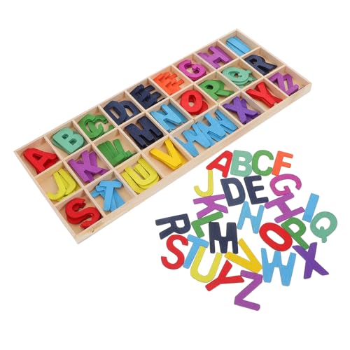 VICASKY 1 Set Holzbuchstabenspielzeug Interessantes Kinderspielzeug Lernspielzeug Früherziehungsspielzeug Holzbuchstabenblöcke Kinderzubehör Lustiges Kinderspielzeug Wiederverwendbares VICASKY 1 Set Holzbuchstabenspielzeug Interessantes Kinderspielzeug Lernspielzeug Früherziehungsspielzeug Holzbuchstabenblöcke Kinderzubehör Lustiges Kinderspielzeug Wiederverwendbares von VICASKY