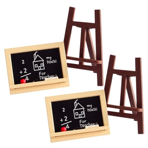 VICASKY 1 Set Kinderzubehör Trocken Abwischbare Marker Schwarze Kreidetafel Für Die Wand Kleine Mini Staffelei Expo Marker Miniatur DIY Ausstellungsständer Dinge VICASKY 1 Set Kinderzubehör Trocken Abwischbare Marker Schwarze Kreidetafel Für Die Wand Kleine Mini Staffelei Expo Marker Miniatur DIY Ausstellungsständer Dinge von VICASKY