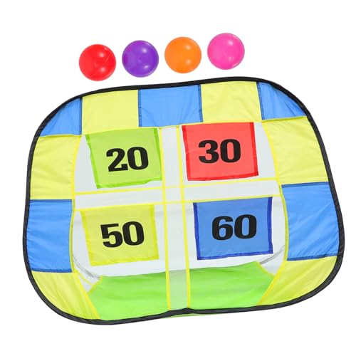 VICASKY 1 Set Klappbares Fußballtor Tipi Outdoor Für Kinderspielzeug Fußballzelt Fußball Buntes Polyester VICASKY 1 Set Klappbares Fußballtor Tipi Outdoor Für Kinderspielzeug Fußballzelt Fußball Buntes Polyester von VICASKY