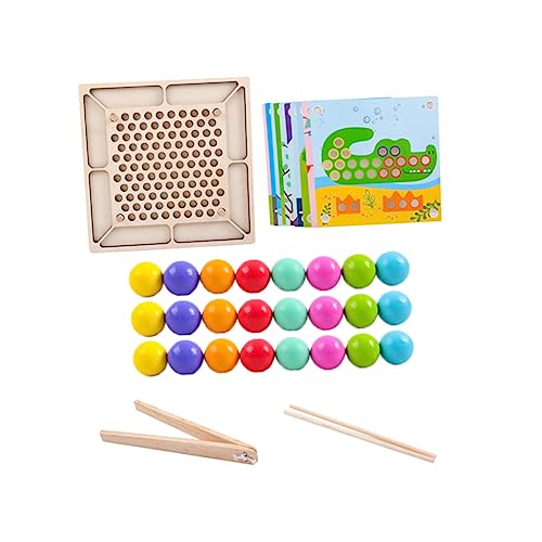 VICASKY 1 Set Lernspielzeug Clipping Perlen Für ädchen Und Jungen Feinmotorik Und Konzentration Pädagogisches Für Frühes Lernen Für Kleinkinder Ab 3 Jahren VICASKY 1 Set Lernspielzeug Clipping Perlen Für ädchen Und Jungen Feinmotorik Und Konzentration Pädagogisches Für Frühes Lernen Für Kleinkinder Ab 3 Jahren von VICASKY