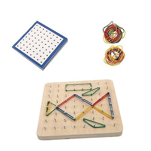 VICASKY 1 Set Mathe Holz Pegboard Geoboards Kleinkind Woody Holz Nagel Board Platte Geometrische Form Lernwerkzeuge Pädagogisches Nagelplatte Kreatives Geoboard VICASKY 1 Set Mathe Holz Pegboard Geoboards Kleinkind Woody Holz Nagel Board Platte Geometrische Form Lernwerkzeuge Pädagogisches Nagelplatte Kreatives Geoboard von VICASKY
