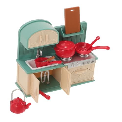 VICASKY 1 Set Mini Küchenspielzeug Kleine Häuser Puppenhausmöbel Puppenhauszubehör Mini Mädchenspielzeug Zubehör Für Mädchen Kleine Häuser Modelle Kinderspielzeug Kleines von VICASKY