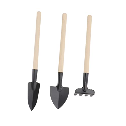 VICASKY 1 Set Mini Werkzeugset Mini Hauszubehör Sukkulenten Pflanzen Werkzeuge Miniatur Landwirtschaftsset Mini Garten Handwerkzeuge Mini Landwirtschaftswerkzeuge Mini Garten von VICASKY