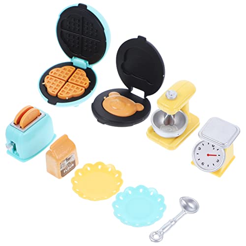 VICASKY 1 Set Miniatur Puppenhaus Küchenzubehör Mini Mixer Und Toaster Für Puppenhaus Bausatz Für Micro Szenen Dekoration Für Puppenstube VICASKY 1 Set Miniatur Puppenhaus Küchenzubehör Mini Mixer Und Toaster Für Puppenhaus Bausatz Für Micro Szenen Dekoration Für Puppenstube von VICASKY