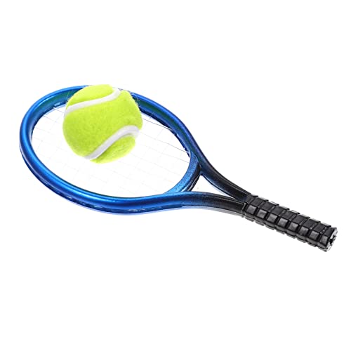 VICASKY Puppenhaus Miniatur Tennisschläger Set Für Mini Tennisschläger Spielzeug Modell Mini Tennis Set Für VICASKY Puppenhaus Miniatur Tennisschläger Set Für Mini Tennisschläger Spielzeug Modell Mini Tennis Set Für von VICASKY