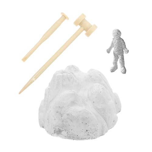 VICASKY 1 Set Mumienmodell Kleine Figur Seidenmann Puppe Skulptur Dekoration Mini Handgefertigt Hantelständer Zubehör Dekoration Handgefertigt Seidenpuppe Heimdekoration von VICASKY
