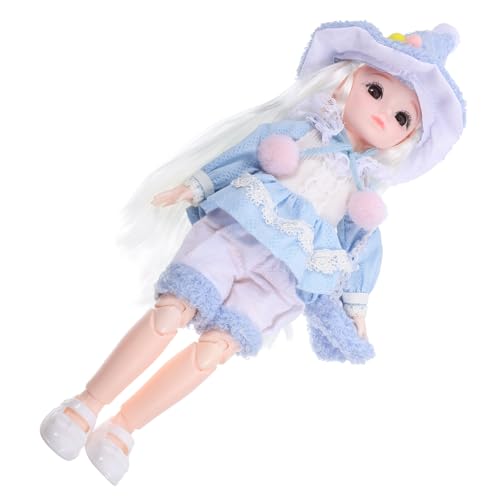 VICASKY 1 Set Nette Gelenk Bjd Puppe Bjd Puppe Mit Schuhen Kleidung Hut Gelenk Puppe Für Mädchen Geburtstag VICASKY 1 Set Nette Gelenk Bjd Puppe Bjd Puppe Mit Schuhen Kleidung Hut Gelenk Puppe Für Mädchen Geburtstag von VICASKY