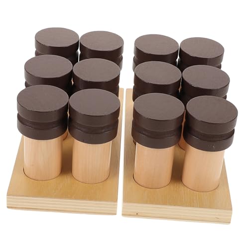 VICASKY 1 Set Olfaktorischen Eimer Geruch Sinn Flasche Olfaktorischen Barrel Montessori Holz VICASKY 1 Set Olfaktorischen Eimer Geruch Sinn Flasche Olfaktorischen Barrel Montessori Holz von VICASKY