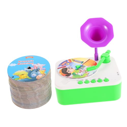 VICASKY Pädagogisches Phonographenspielzeug Für Kleinkinder Musiklernen Für Kinder Ab 3 Jahren Spielzeug Zur Sensorischen Entwicklung von VICASKY