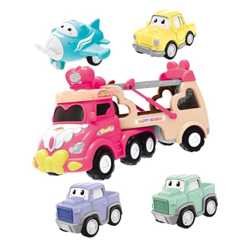 VICASKY Auto Spielzeug 1 Set Pinkes Inertial Spielzeugauto Für Pull Back Truck Für Kleinkinder Interessantes Modellfahrzeug Für Jungen Und Ädchen Baustellenfahrzeug Ohne Batterie VICASKY Auto Spielzeug 1 Set Pinkes Inertial Spielzeugauto Für Pull Back Truck Für Kleinkinder Interessantes Modellfahrzeug Für Jungen Und Ädchen Baustellenfahrzeug Ohne Batterie von VICASKY