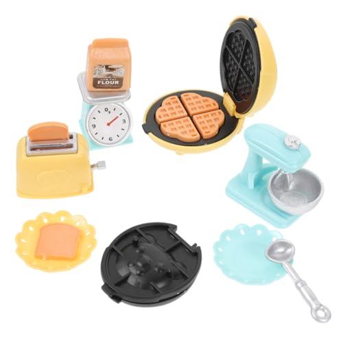 VICASKY 1 Set Puppenhaus Küchenrequisiten Mini Kleines Winzige Häuser Spielzeughaus Kleines Mikroszenen Dekoration Winziges Backzubehör Spielküchenzubehör von VICASKY