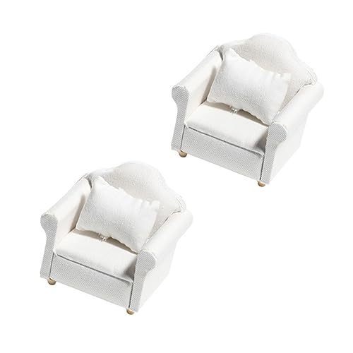 VICASKY 1 Set Puppenhaussofa Weiße Sofas Miniatur Couch Fotografie Requisiten Kind Weiße Couch Für Puppenhaus Zubehör Für Mädchen Spielzeughaus Puppenmöbel Sofas VICASKY 1 Set Puppenhaussofa Weiße Sofas Miniatur Couch Fotografie Requisiten Kind Weiße Couch Für Puppenhaus Zubehör Für Mädchen Spielzeughaus Puppenmöbel Sofas von VICASKY