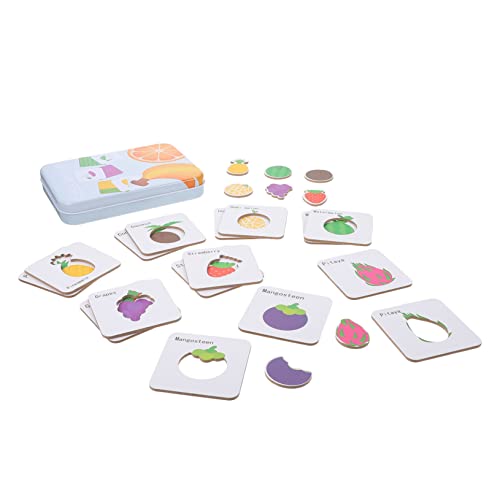 VICASKY 1 Set Puzzle Stapelspiele Trainingsspielzeug Intellektuelles Spiel Flugzeug Farbe Gehirn Draht Geist Kleinkind Stapeln Pädagogische Puzzles Puzzle Spielbrett Holz von VICASKY