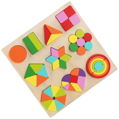 VICASKY 1 Set Puzzle der frühen Bildung kindererziehung aufklärung für + spielzeuge für Form-Puzzle-Entwicklungsspielzeug Holzformpuzzle hölzern VICASKY 1 Set Puzzle der frühen Bildung kindererziehung aufklärung für + spielzeuge für Form-Puzzle-Entwicklungsspielzeug Holzformpuzzle hölzern von VICASKY