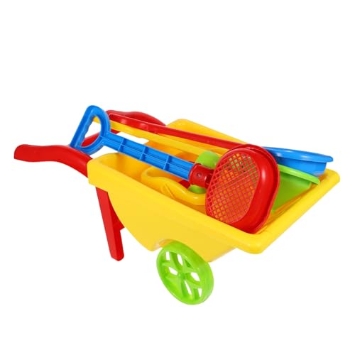 VICASKY 1 Set Sandbuddel Für Kleinkinder Outdoor Outdoor Für Für Kleinkinder Kinderspielzeug Lernspielzeug Tragbares Sandspielzeug Kunststoff Gelb von VICASKY