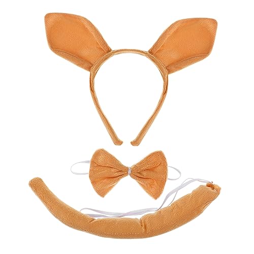 VICASKY 1 Set Set Kopfschmuck Set Party Mädchen Haar Halloween Erwachsene Bogen DIY Tier Stirnband Kostüm Wer Stirnband Zubehör Kurze Plüsch VICASKY 1 Set Set Kopfschmuck Set Party Mädchen Haar Halloween Erwachsene Bogen DIY Tier Stirnband Kostüm Wer Stirnband Zubehör Kurze Plüsch von VICASKY