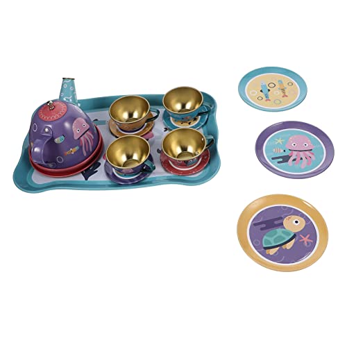 VICASKY 1 Set Set Simuliertes Teeservice Kind Anzüge Für Jungen 3 Jahre Altes Mädchen Kleinkind Mädchen 3 Jahre Altes Mädchen Kleines Mädchen Weihnachten Weißblech von VICASKY