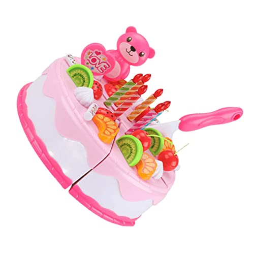 VICASKY 1 Set Simulation Kuchen Mädchen Essen Kinderspielzeug Kuchen Schneidespielzeug Kuchen Schneidespielzeug Kuchenspielzeug Frühes Lernspielzeug Kinderspielzeug Dessert von VICASKY