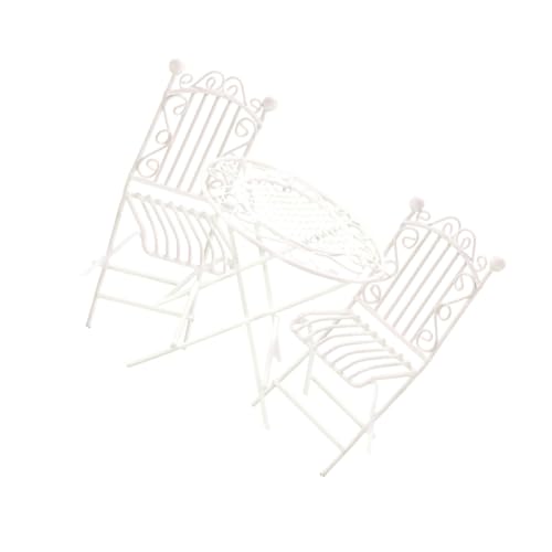 VICASKY 1 Set Simulationstisch Und Stuhl Mini Gartenstuhl Zubehör Winzige Möbelfiguren Ästhetische Puppenhausfiguren Bausatz Spielzeugartikel Heim Schreibtisch Bürotiere VICASKY 1 Set Simulationstisch Und Stuhl Mini Gartenstuhl Zubehör Winzige Möbelfiguren Ästhetische Puppenhausfiguren Bausatz Spielzeugartikel Heim Schreibtisch Bürotiere von VICASKY