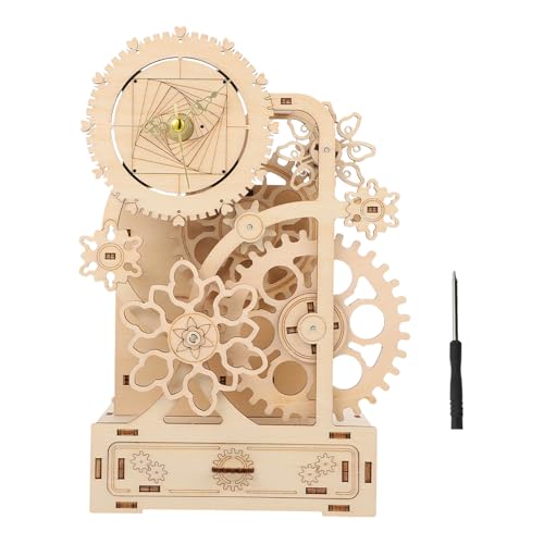 VICASKY 1 Set Stifthalter Aus Holz DIY Bleistifthalter DIY Stiftbehälter DIY Bleistiftbehälter DIY Musik Stifthalter Holzhandwerk DIY Desktop Ornament DIY Puzzle Stifthalter von VICASKY
