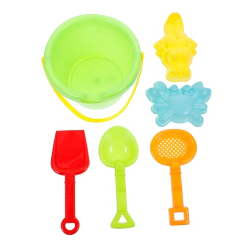 VICASKY Strandspielzeug Für Jungen Und Mädchen 8-in-1-set Mit Sandeimer- Und Formen Aus Kunststoff Fördert Wahrnehmung Vorstellungskraft Und Kreativität Zufällige Farbe VICASKY Strandspielzeug Für Jungen Und Mädchen 8-in-1-set Mit Sandeimer- Und Formen Aus Kunststoff Fördert Wahrnehmung Vorstellungskraft Und Kreativität Zufällige Farbe von VICASKY