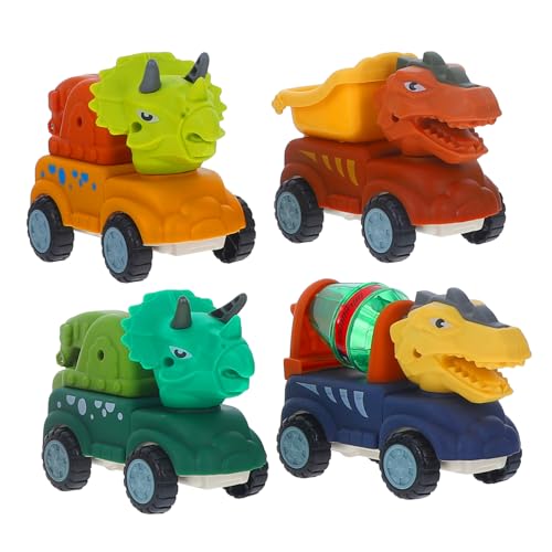 VICASKY 1 Set Technisches Fahrzeug Set Modell Geschenk Rutsche Auto Dinosaurier Spielzeug Für Kinder Baufahrzeuge Spielzeug Geschenk Simulation Dinosaurier Neuheit von VICASKY