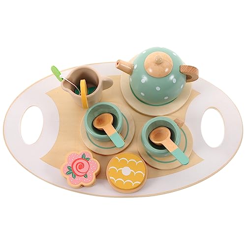 VICASKY Teeservice-Spielzeug Teeservice Kinderküche Zubehör 1 Set Teeservice Holzspielzeug Pädagogisches Teeservice Für Macaron Farben Rollenspiel Für Kleinkinder Miniatur Für Teeparty Und Spielküche VICASKY Teeservice-Spielzeug Teeservice Kinderküche Zubehör 1 Set Teeservice Holzspielzeug Pädagogisches Teeservice Für Macaron Farben Rollenspiel Für Kleinkinder Miniatur Für Teeparty Und Spielküche von VICASKY