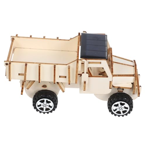 VICASKY 1 Set Unvollendetes Solarbetriebene Auto Selbstmontage Kleines Auto Wissenschaftsprojekt Für DIY Modellbau von VICASKY