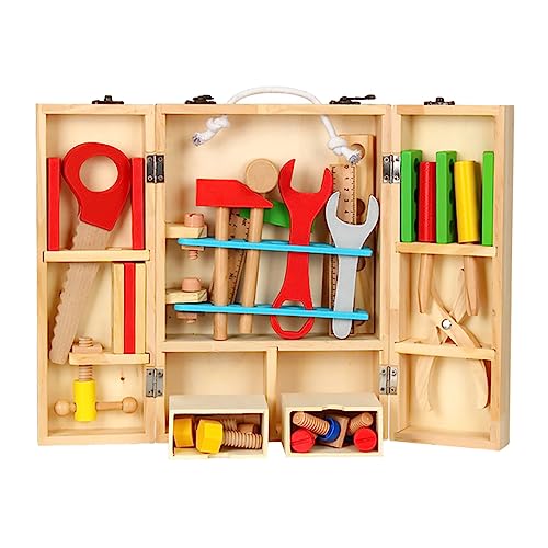 VICASKY 1 Set Werkzeugkasten Kinderspielzeug Werkzeugkoffer Technik Wartungsspielzeug Montage Konstruktionsspielzeug Wartungswerkzeugspielzeug Konstruktionsspielzeug VICASKY 1 Set Werkzeugkasten Kinderspielzeug Werkzeugkoffer Technik Wartungsspielzeug Montage Konstruktionsspielzeug Wartungswerkzeugspielzeug Konstruktionsspielzeug von VICASKY