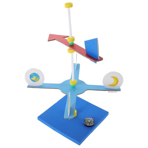 VICASKY 1 Set Windfahne Für Wissenschaftliche Experimente Für Kinder: DIY-windfahnen-montagespielzeug – Wissenschafts-Set Für Projekte, Experimente, Lernrequisiten VICASKY 1 Set Windfahne Für Wissenschaftliche Experimente Für Kinder: DIY-windfahnen-montagespielzeug – Wissenschafts-Set Für Projekte, Experimente, Lernrequisiten von VICASKY