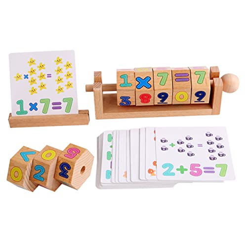 VICASKY 1 Set Würfel Puzzle Lernspielzeug Für Zahlenblock Puzzle Lustiges Montessori Für Kleinkinder Tragbares Kinderspielzeug Geschenkidee Für Jungen Und ädchen VICASKY 1 Set Würfel Puzzle Lernspielzeug Für Zahlenblock Puzzle Lustiges Montessori Für Kleinkinder Tragbares Kinderspielzeug Geschenkidee Für Jungen Und ädchen von VICASKY