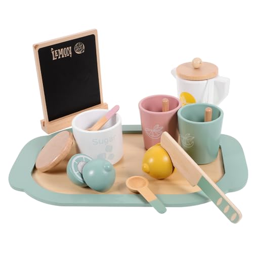 VICASKY 1 Set Zitronentee Kombi Set Miniatur Zitronentee Aus Holz Zitronentee Für Kleinkinder Künstliches Nachmittagstee Zur Zubereitung Von Nachmittagstee Teeparty Dekoration VICASKY 1 Set Zitronentee Kombi Set Miniatur Zitronentee Aus Holz Zitronentee Für Kleinkinder Künstliches Nachmittagstee Zur Zubereitung Von Nachmittagstee Teeparty Dekoration von VICASKY