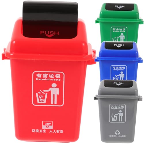 VICASKY 1satz Mülltrennung Für Junge Mädchen Umweltfreundliches Lernspielzeug Zur Frühkindlichen Erziehung Teiliges Mit Bunten Abfallbehältern Und Interaktiven Spielen Recycling Und von VICASKY