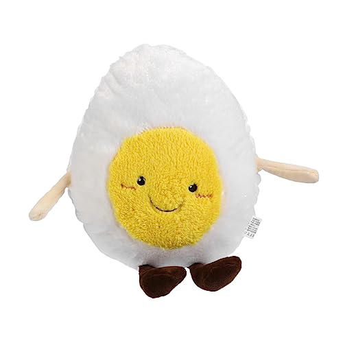 VICASKY 1 Stück Fruchtkissenpuppe Gefüllte Kissenpuppe Kuschelpuppe Kissen Puppenkissen Kinderpuppenspielzeug Für Fruchtpuppen Puppenspielzeug Plüsch Weiß von VICASKY