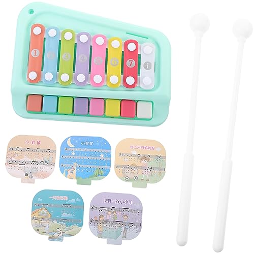 VICASKY 1 Stück Handklavier für Kleinkinder Melodisches Xylophon Musikspielzeug mit Schlägeln und Musiknoten der Musikalischen Entwicklung für Jungen Zufällige Farbe VICASKY 1 Stück Handklavier für Kleinkinder Melodisches Xylophon Musikspielzeug mit Schlägeln und Musiknoten der Musikalischen Entwicklung für Jungen Zufällige Farbe von VICASKY