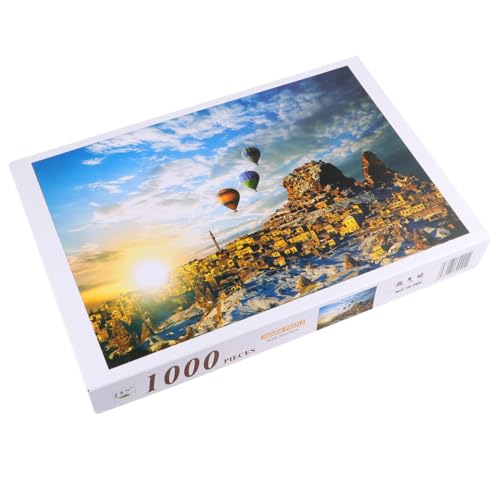 VICASKY 1 Stück Heißluftballon Puzzle Puzzles Für Erwachsene Puzzles Für Erwachsene Lernpuzzle Frühlernspielzeug Papierpuzzle VICASKY 1 Stück Heißluftballon Puzzle Puzzles Für Erwachsene Puzzles Für Erwachsene Lernpuzzle Frühlernspielzeug Papierpuzzle von VICASKY