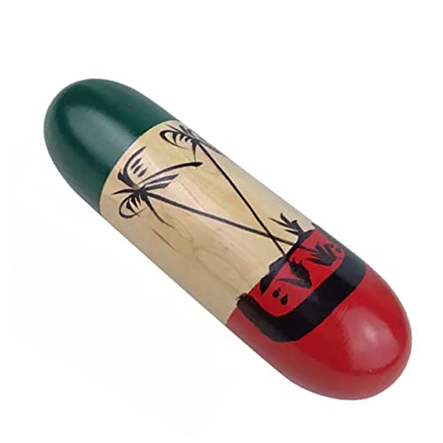 VICASKY 1 Stück Holz Musikspielzeug für Regenklang Trommel Zufällige Farben für Musikalische Babyspielzeug für Drinnen und Draußen Perfektes für Geburtstagsfeiern Zufällige VICASKY 1 Stück Holz Musikspielzeug für Regenklang Trommel Zufällige Farben für Musikalische Babyspielzeug für Drinnen und Draußen Perfektes für Geburtstagsfeiern Zufällige von VICASKY